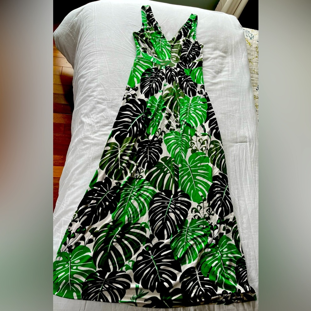 2/$25 Banana Republic Tropical Maxi Dress